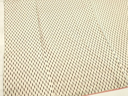 平和屋着物■上質なお召　矢絣　逸品　DAAI3569tw