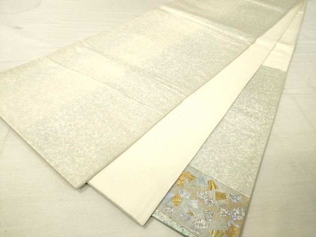 平和屋着物◎太鼓柄袋帯 泊散らし文 金彩 逸品 DAAI3647tw