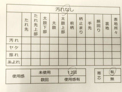 平和屋着物◎六通柄袋帯 吉祥花文 逸品 CAAI0118oy