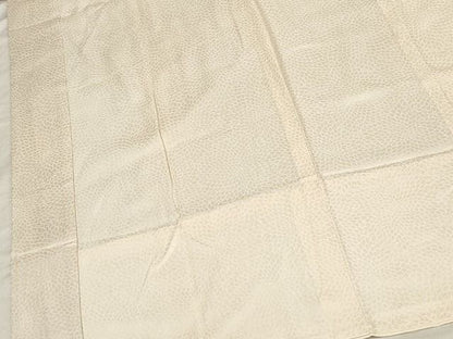 平和屋着物■長襦袢　無双仕立て　舞花地紋　正絹　逸品　AAAL4883Abw