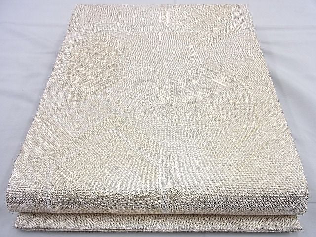 平和屋着物◎佐賀錦 全通柄袋帯 亀甲文 金糸 逸品 BAAJ9898cm