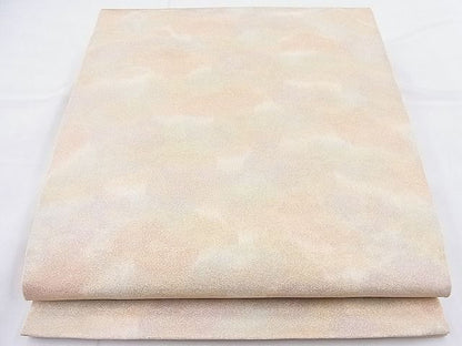 平和屋着物◎全通柄袋帯 砂子綴れ 霞文 金糸 逸品 BAAK4014ns