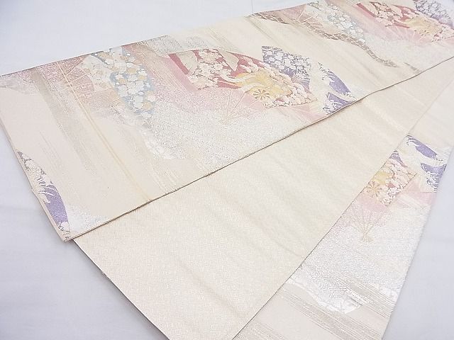 平和屋着物◎九百佐賀錦 六通柄袋帯 光悦 金糸 逸品 BAAK4034ns