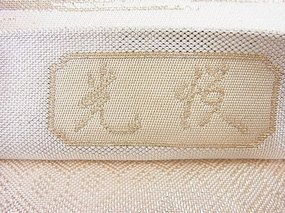 平和屋着物◎九百佐賀錦 六通柄袋帯 光悦 金糸 逸品 BAAK4034ns