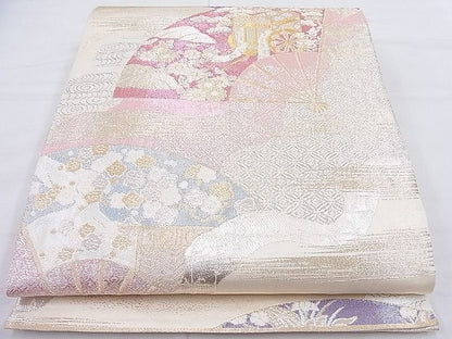 平和屋着物◎九百佐賀錦 六通柄袋帯 光悦 金糸 逸品 BAAK4034ns