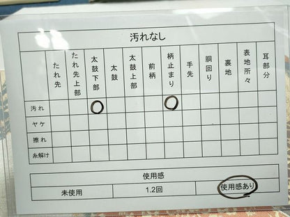 平和屋着物◎六通柄袋帯 裂型御所車古代錦 金銀糸 逸品 CAAI1268ku