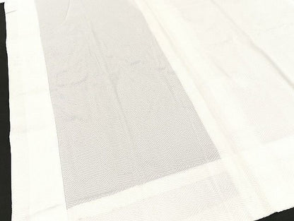 平和屋着物■長襦袢 無双仕立て 紗綾形地紋 洗える着物 BAAJ7594pk