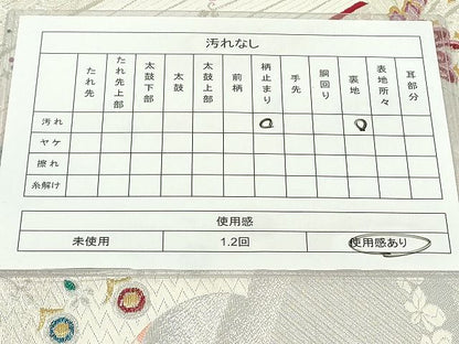 平和屋着物◎六通柄袋帯 花蝶文 金銀糸 逸品 DAAH9388mz