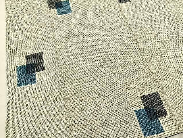 平和屋着物■上質な紬 色紙重ね 逸品 BAAK9026yt