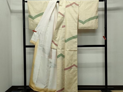 平和屋着物■上質な紬 吉祥文 逸品 CAAI0530yk
