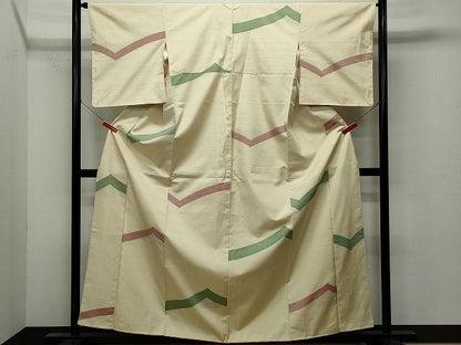 平和屋着物■上質な紬 吉祥文 逸品 CAAI0530yk