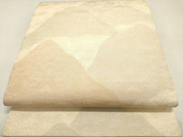 平和屋着物◎砂子綴れ 全通柄袋帯 重山文 金糸 逸品 DAAI3209ya