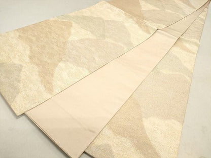 平和屋着物◎砂子綴れ 全通柄袋帯 重山文 金糸 逸品 DAAI3209ya
