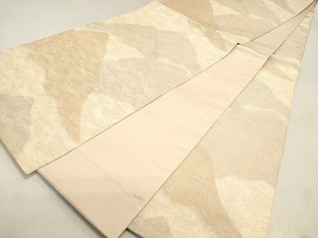 平和屋着物◎砂子綴れ 全通柄袋帯 重山文 金糸 逸品 DAAI3209ya