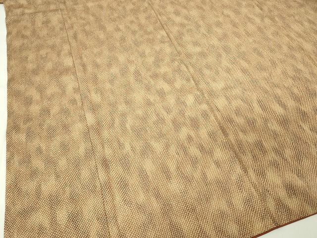 平和屋着物■上質なお召 鹿の子文様 暈し染め 逸品 DAAI4043yyy