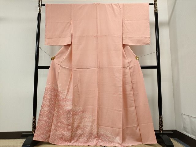 平和屋着物■色留訪問着　遠山花文　逸品　CAAI803yc
