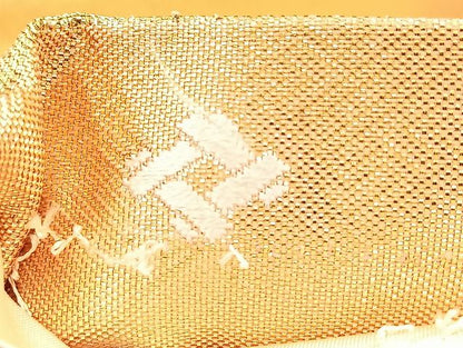 平和屋着物◎西陣 野々村織物謹製 六通柄袋帯 唐織 扇面花菱亀甲 金糸 逸品 BAAK4735If