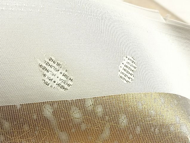 平和屋着物◎西陣 六通柄袋帯 吉祥文 金銀糸 引箔 逸品 BAAK4724if