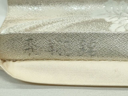 平和屋着物◎六通柄袋帯 飛翔錦 銀糸 逸品 CAAI3639ku