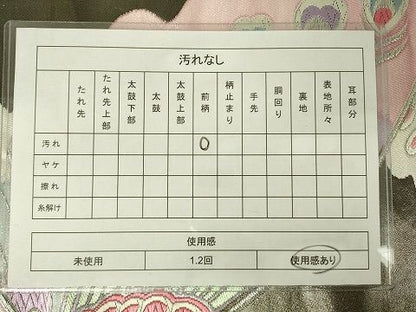 平和屋着物◎両面 全通柄袋帯 舞蝶文 銀糸 逸品 DAAJ4032re