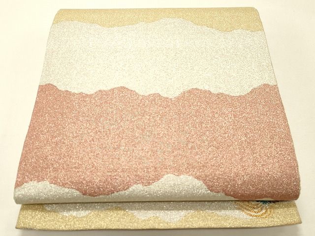 平和屋着物◎六通柄袋帯 綴れ 吉祥文 金銀糸 逸品 CAAH7459dy