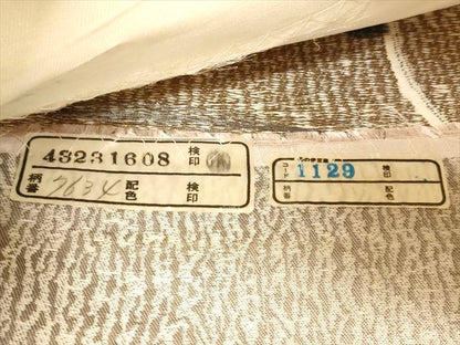 平和屋着物◎六通柄袋帯 草花文 金銀糸 逸品 CAAI9610qe