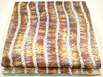 平和屋着物◎全通柄袋帯 霞文 逸品 CAAG6711ou