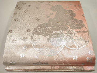 平和屋着物◎両面 全通柄袋帯 青海波 金銀糸 逸品 CAAG6702ou
