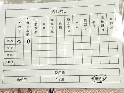 平和屋着物◎六通柄袋帯　辻が花鼓文　金銀糸　逸品　CAAI6014ou