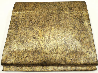 平和屋着物◎六通柄袋帯 霞文 金糸 逸品 CAAI6037ou