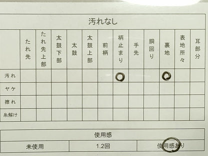 平和屋着物◎六通柄袋帯 唐織 流水文 銀糸 逸品 DAAI4105yyy