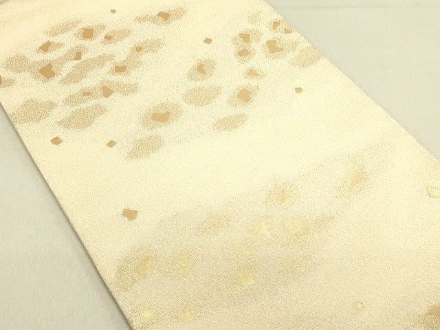 平和屋着物◎六通柄袋帯 箔散らし 金糸 逸品 DAAI4120yyy