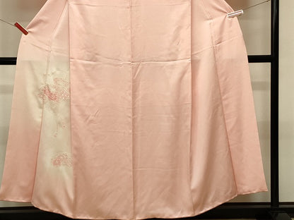 平和屋着物■豪華色留訪問着　扇面草花文　暈し染め　逸品　CAAI5861th