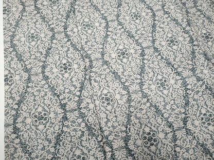 平和屋着物■上質な紬　立涌花唐草文　逸品　CAAI2940fb