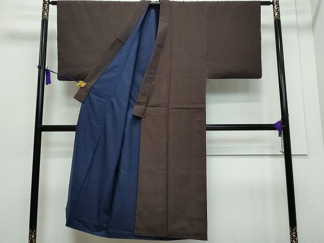 平和屋着物■男性　紬　吉祥文　逸品　CAAI1655vf