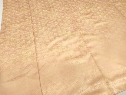 平和屋着物■付下げ　松葉地紋　暈し染め　逸品　DAAI3305ya