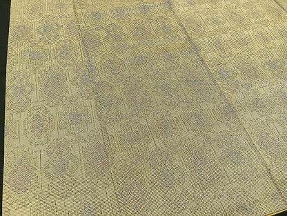 平和屋着物■本場大島紬 幾何学文様 逸品 BAAK8811ct
