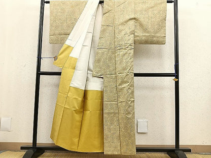 平和屋着物■本場大島紬 幾何学文様 逸品 BAAK8811ct