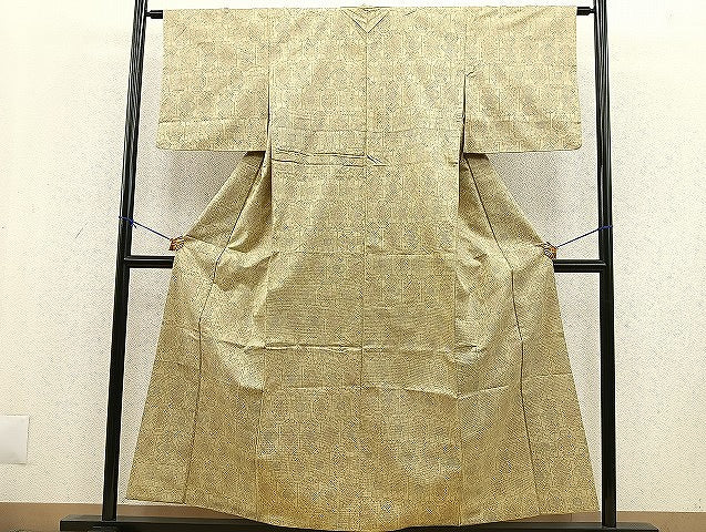 平和屋着物■本場大島紬 幾何学文様 逸品 BAAK8811ct