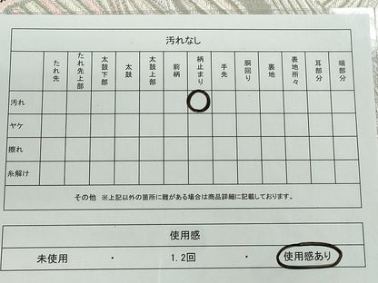 平和屋着物◎六通柄袋帯 飛鶴文 銀糸 逸品 CAAI3762ku