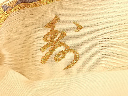 平和屋着物◎六通柄袋帯 華の宴 金銀糸 鈴乃屋扱い 正絹 逸品 BAAI6736di