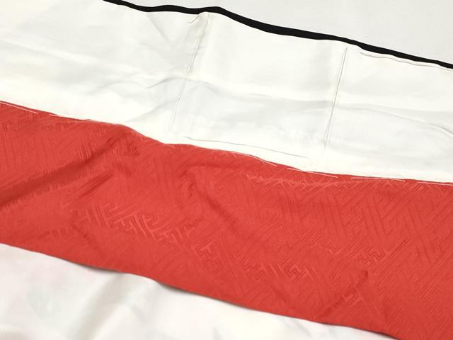 平和屋本店■極上　創業460年・千總　振袖　駒刺繍　束ね熨斗花鳥文　黒地　金彩　高島屋扱い　逸品　CYAA0836s5