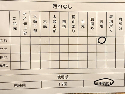 平和屋着物◎六通柄袋帯 唐織 扇面花鳥文 金糸 正絹 逸品 BAAI6774di