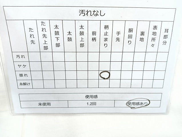 平和屋着物◎六通柄袋帯 唐織 エ霞花蝶文 金糸 正絹 逸品 BAAK8726cm
