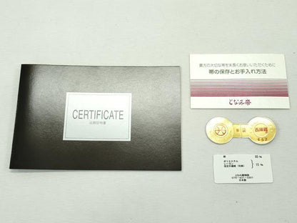 平和屋本店▽極上 「美しいキモノ」お馴染みのメーカー となみ織物 両面 スリーシーズン 全通柄袋帯 総紗縫 証紙・反端付 逸品 CZAA1158s5