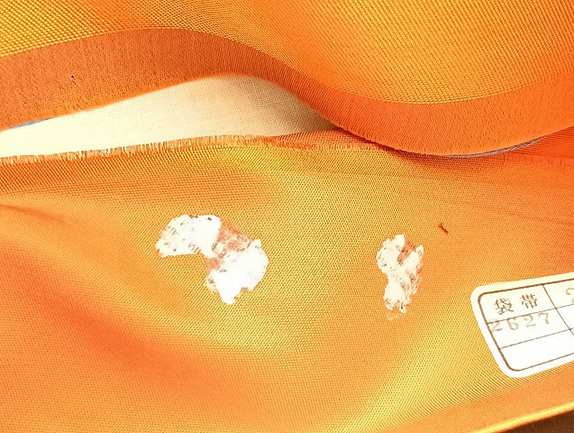 平和屋着物◎西陣 六通柄袋帯 唐織 色紙有職文 金銀糸 正絹 逸品 BAAL4151if