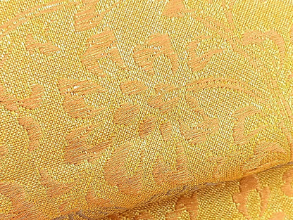 平和屋着物●六通柄袋帯 唐織 古代宮廷文様 金糸 正絹 逸品 BAAL6123ea
