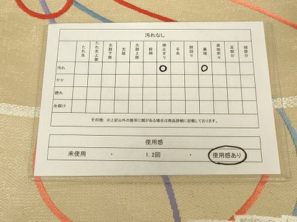平和屋着物◎六通柄袋帯 正倉院檜扇花文 金銀糸 正絹 逸品 AAAM4182sg