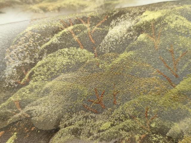 平和屋着物■豪華色留袖 京風景草木文 金彩 正絹 逸品 CAAK1273vf