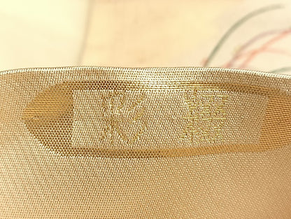 平和屋着物◎六通柄袋帯 唐織 彩綴 鴛鴦花蝶文 金銀糸 正絹 逸品 BAAL2240du